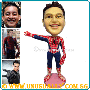 Fully Customized 3D Hero in Action Figurine